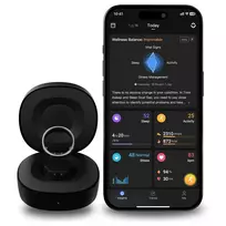 ringconn ismanusis ziedas gen 2 - Ringconn Gen 2 smart ring, black, size 11 - 25 nuotrauka
