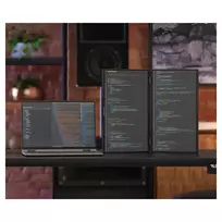 full hd monitorius - JAPANNEXT JN-DMD-IPS238F-C4 23.8", IPS, FHD, Dual-monitoris - 5 nuotrauka