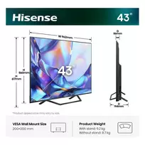 43 qled 4k - Hisense 43A7DS - 15 nuotrauka