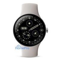 google pixel watch lte - Google Pixel Watch 4 45mm LTE Silver/Porcelain (sidabrinis/porcelianinis) - 3 nuotrauka