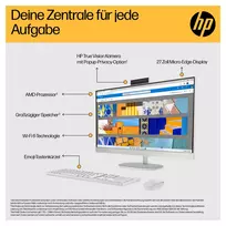 hp all in one 27 - HP All-in-One 27-cr0111ng ,  AMD Ryzen 3 7320U ,  8GB DDR4 ,  512GB SSD ,  Juodas (Black) - 11 nuotrauka