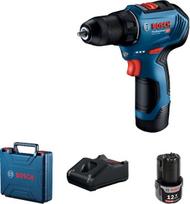 bosch 12v - Suktuvas-gręžtuvas Bosch GSR 12V-20; 12 V; 2x3,0 Ah akum. - 6 nuotrauka