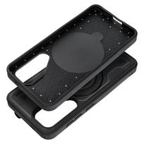 pixel 9a deklas - 3MK FROST ARMOR Case for GOOGLE Pixel 9A Juodas (Black) - 4 nuotrauka
