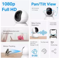 tp link tapi - TP-Link Tapo C200C (White) - 2 nuotrauka