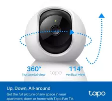 tp link tapi - TP-Link Tapo C200C (White) - 4 nuotrauka