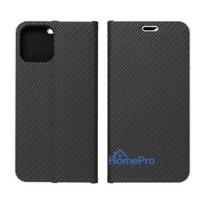 samsung galaxy a35 5g - Fusion Accessories "Luna Carbon Book Case Galaxy A35 5G" Black - 3 nuotrauka