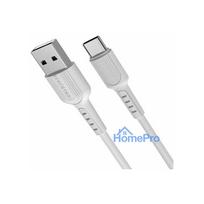 usb data cable - Borofone X16 USB-C Cable 1m White - 2 nuotrauka