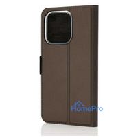 honor 400 lite - Wave Knygų Dėklas, Honor 400 Lite, Pilkai Rudas (Taupe) - 6 nuotrauka