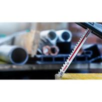 siaurapjuklio pjukleliaj - Pjūklelis siaurapjūkliui Bosch 2608900560; 132 mm; 3 vnt. - 4 nuotrauka