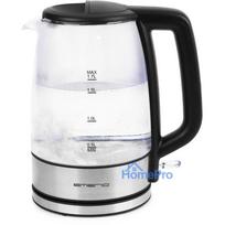 stikliniai virduliai elektriniai - Emerio WK-130126 1.7L Juodas (Black) - 3 nuotrauka