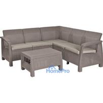 corfu baldai - Keter Corfu 227845, rudas, 1-4 vietų - 2 nuotrauka
