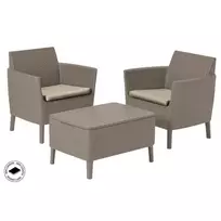 senukai foteliai - Lauko krėslas Keter Salemo Duo, smėlio ruda (Beige) - 2 nuotrauka