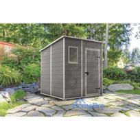 sodo nameliai - Sodo namelis Keter Manor Pent 6x6 m, pilkas (Gray) - 2 nuotrauka