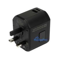 adapteris - YATO UNIVERSALUS USB / USB-C 18W TRAVEL ADAPTER - 2 nuotrauka