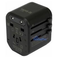 adapteris - YATO UNIVERSALUS USB / USB-C 18W TRAVEL ADAPTER - 3 nuotrauka