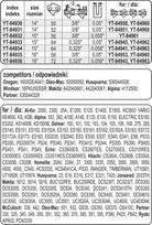 pjovimo juosta - Pjovimo juosta 16" 3/8" 0,05" 56 (YT-84935) - 2 nuotrauka