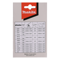 grandines - Makita 191H02-6 CC 90PX 35cm/14", 3/8", 1,1mm, 52H - 2 nuotrauka