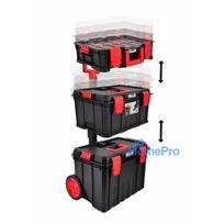 dezes moduline - AW-Tools AWTOOLS MODULINĖ ĮRANKIŲ DĖŽĖ MODULINĖ DĖŽĖ RINKINYS 4IN1 530x355x825mm - 2 nuotrauka