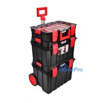 dezes moduline - AW-Tools AWTOOLS MODULINĖ ĮRANKIŲ DĖŽĖ MODULINĖ DĖŽĖ RINKINYS 4IN1 530x355x825mm - 3 nuotrauka