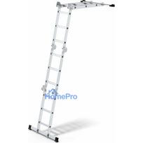 4 pakopu kopecios - Daugiafunkcinės kopėčios Awtools, 4 pakopų, 370 cm - 3 nuotrauka