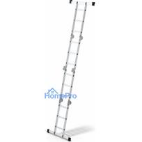 4 pakopu kopecios - Daugiafunkcinės kopėčios Awtools, 4 pakopų, 370 cm - 8 nuotrauka