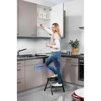 2 pakopu kopecios - Hailo StepFix 2 pakopos, juodas (Black) - 4 nuotrauka