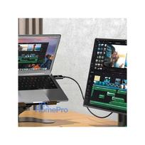 hdmi cable - Awei CL-212T USB-C į HDMI 4K 30Hz Juodas (Black) - 4 nuotrauka