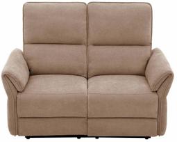 sviesi sofa - Home4You DAMIKA Dvivietė sofa-reglaineris, šviesiai ruda (Light Brown) - 1 nuotrauka