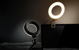 ziedines lempos - Neewer BR60 5" clip-on ring light / desk stand - 5 nuotrauka