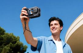gopro hero 13 - Telesin StreetGrip rinkinys su narveliu GoPro Hero 9-13 kameroms - 2 nuotrauka