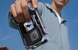 gopro hero 13 - Telesin StreetGrip rinkinys su narveliu GoPro Hero 9-13 kameroms - 4 nuotrauka