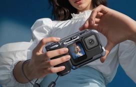 gopro hero 13 - Telesin StreetGrip rinkinys su narveliu GoPro Hero 9-13 kameroms - 5 nuotrauka