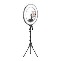 led ziediniai - Neewer RL45B 45W 18″ Ultra-Thin LED Ring Light Kit - 5 nuotrauka