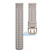 apyranke 22mm - Polar silikoninė apyrankė sportui 22mm, greige / sand (Kreminė) ,  910112401 - 3 nuotrauka