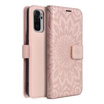 poco m3 deklas - Xiaomi POCO M3 Pro MEZZO Book dėklas - Rožinė Auksinė (Pink Gold) - 9 nuotrauka