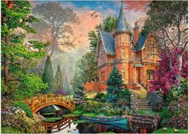 ravensburger puzzle 1000 - Ravensburger Terracotta Mansion 12001717, 1000 det. - 2 nuotrauka