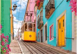 ravensburger puzzle 1000 - Ravensburger The Lisbon Tram, 50 x 70 cm, 1000 det. - 2 nuotrauka