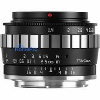 ttartisan - TTArtisan 23mm F1.4 APS-C Fuji X Juodas / Sidabrinis (Black / Silver) - 2 nuotrauka