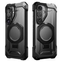 deklas magsafe samsung - Supcase UB Grip Mag MagSafe dėklas Samsung Galaxy S26 Juodas (Black) - 8 nuotrauka