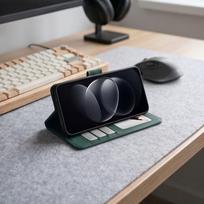 xiaomi 17 pro max - Tech-Protect Wallet dėklas-piniginė, skirtas Xiaomi Redmi Note 17 Pro Max 5G – Žalias (Green) - 3 nuotrauka