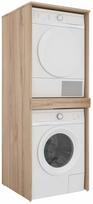 Skalbimo mašinos spintelė Kalune Design Linfa 70-019, ąžuolo medienos imitacija (Oak)