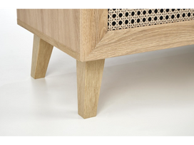 komoda 160 - Komoda Borneo KM-1, ąžuolo, 160 cm x 40 cm x 85 cm - 4 nuotrauka