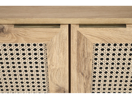 komoda 160 - Komoda Borneo KM-1, ąžuolo, 160 cm x 40 cm x 85 cm - 6 nuotrauka