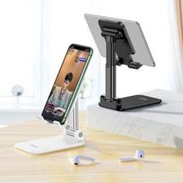 telefono laikiklis hoco - Hoco PH29A tvirtinamas prie stalo baltas - 3 nuotrauka