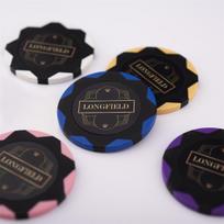 poker set - Engelhart žaidimo rinkinys pokeriui 500 (14 g) be nominalų, LT - 9 nuotrauka