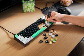 gaming klaviatura - Razer Reclusa X Mini 65% Mechaninė Žaidimų Klaviatūra Su Laidu US Juodas (Black) - 3 nuotrauka