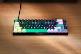 gaming klaviatura - Razer Reclusa X Mini 65% Mechaninė Žaidimų Klaviatūra Su Laidu US Juodas (Black) - 5 nuotrauka