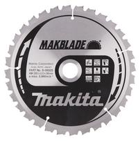 pjovimo diskas 255x30 - Pjovimo diskas medienai Makita MAKBLADE; 255x1,8x30,0 mm; Z32; 5° - 3 nuotrauka