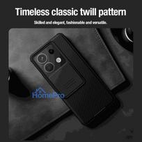 telefonu deklai xiaomi redmi 12 - Nillkin "CamShield Hard Case Xiaomi Redmi Note 12 4G" Black - 6 nuotrauka