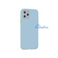 iphone 12 mini - Fusion Accessories "Solid Silicone Case Apple iPhone 12 Mini" Light Blue - 2 nuotrauka